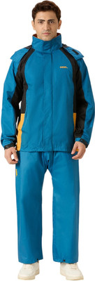 ZEEL Colorblock Men Raincoat