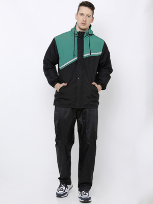 THE RAINBERRY Colorblock Men Raincoat