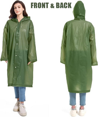 INFISPACE Solid Men & Women Rain Poncho