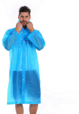 INFISPACE Solid Men & Women Raincoat