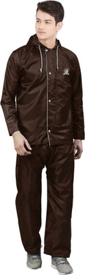 CRYSTAL REVENUE Solid Men Rain Suit