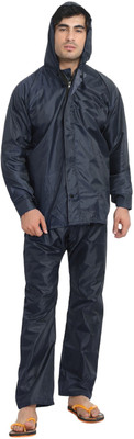ZACHARIAS Solid Men Raincoat