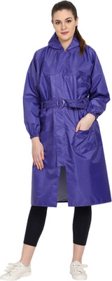 ZACHARIAS Solid Women Raincoat