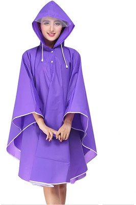 Hacer Solid Men & Women Raincoat