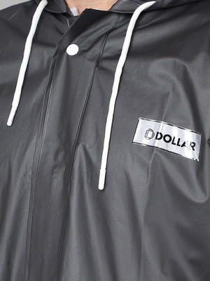 Dollar Solid Men Raincoat