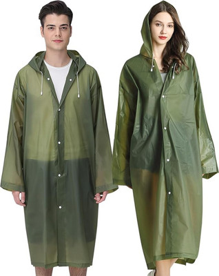 INFISPACE Solid Men & Women Rain Poncho