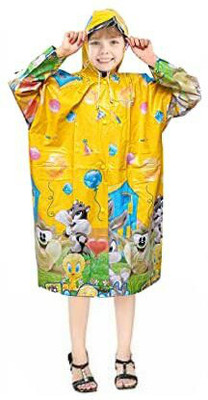 Kolva Graphic Print Boys & Girls Raincoat