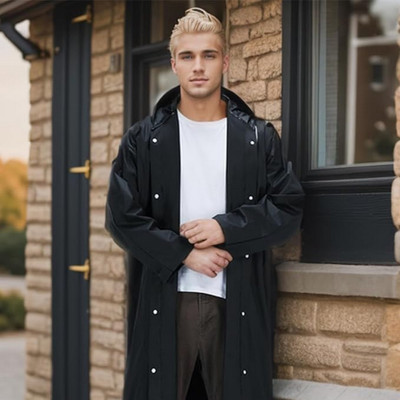 INFISPACE Solid Men & Women Rain Poncho