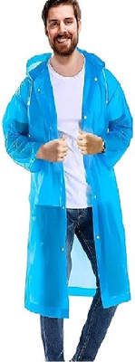 Fashionon Solid Unisex Raincoat