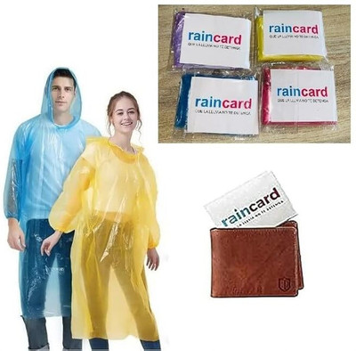 POLYGON Solid Men & Women Rain Card