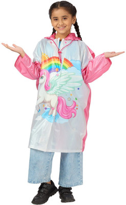 HighLands Animal Print Girls Raincoat