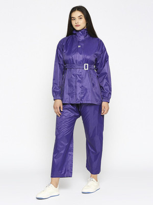 HighLands Solid Women Raincoat