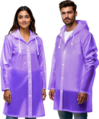 Spotview Solid Men & Women Raincoat