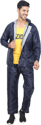 YOUTH ROBE Solid Men Raincoat