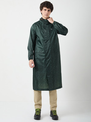 Wildcraft Rain Coat DOTED CAMO Solid Men Raincoat
