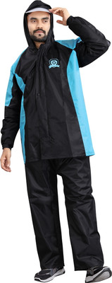 OS RAINWEAR Self Design Men Rain Suit