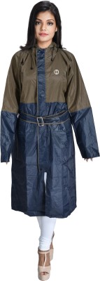 The Dry Cape Solid Women Raincoat