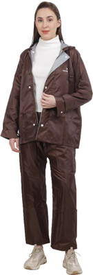 YOUTH ROBE Solid Women Raincoat