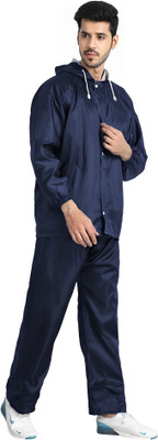 Reoutlook Solid Men Raincoat