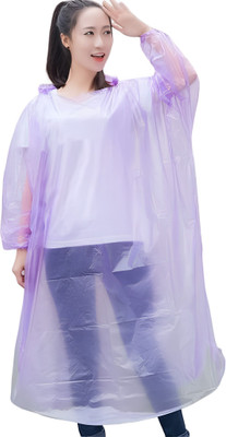 Reoutlook Solid Women Raincoat