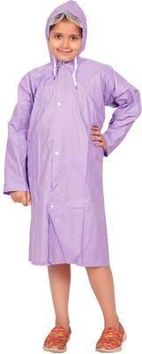 Dressify Trend Solid Boys & Girls Raincoat