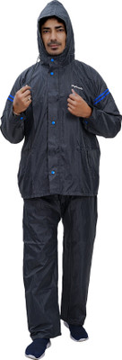 HighLands Solid Men Raincoat