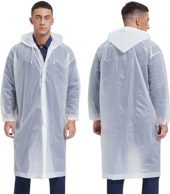 INFISPACE Solid Men Raincoat