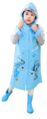 ZACHARIAS Solid, Graphic Print Girls Raincoat