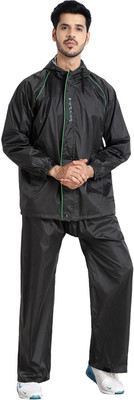 ZACHARIAS Solid Men Raincoat