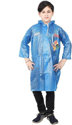 Brats N Beauty Solid Boys & Girls Raincoat