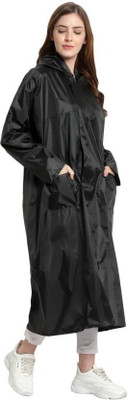 jim-Dandy Solid Women Raincoat