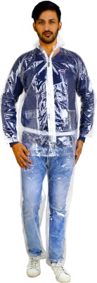 ZACHARIAS Solid Men Raincoat