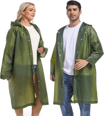 INFISPACE Solid Men & Women Rain Poncho