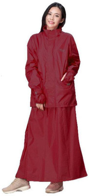 Reoutlook Solid Women Raincoat
