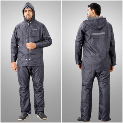 Flossy Solid Men Rain Suit