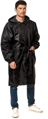 FIRMED STRING Solid Men Raincoat