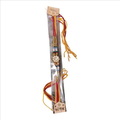 MS ANJU TEXTILES Bhaiya Bhabhi DD000121 Mauli Thread Trophy  Set(SINDOOR, SANDEL POWDER, RICE)
