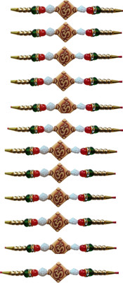 BHAVYA SALES Designer SKT1060_New_Rakhi_set-N2 Assorted Rakhi  Set(12)