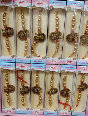 Danilo Bracelet P12-RK Mauli Thread Rakhi  Set(PACK OF 12)