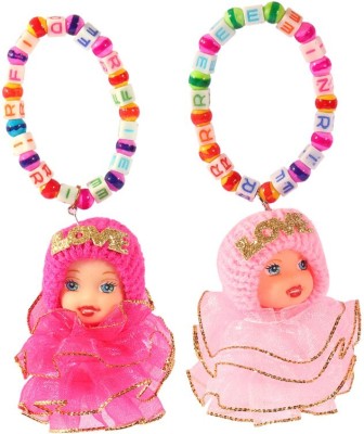 eyesphilic Designer db168Doll_Bracelet_2 Assorted Rakhi  Set(2 RAKHI)