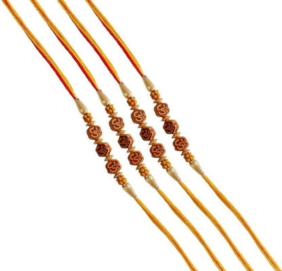 BHAVYA SALES Designer skt1033-N2 Assorted Rakhi  Set(PACK OF 4)