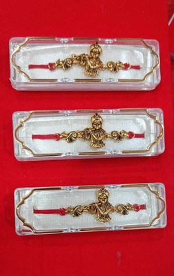 Danilo Bracelet MU-KR-P3 Mauli Thread Rakhi  Set(PACK OF 3)