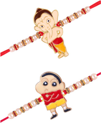 VIVASTRI Designer 1146-1250RKG Jute Rakhi  Set(2 Rakhi)