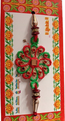BHAVYA SALES Religious New_Mangalam110-11-N2 Assorted Rakhi  Set(2 Rakhi)