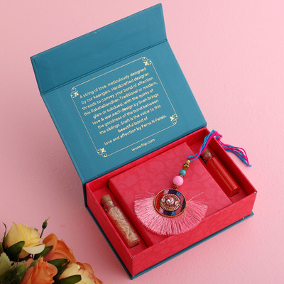 FNP Thread GIFTSFNP20299_RK21 Mauli Thread Rakhi  Set(3)