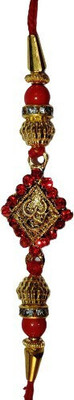 BHAVYA SALES Designer New_Mangalam268-11-N2 Assorted Rakhi  Set(6)