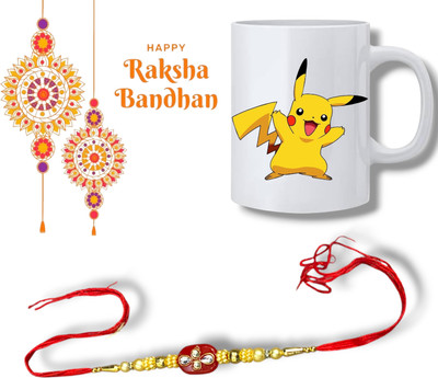 my rakhi Designer Rakhi set with MFashion_570 Assorted Rakhi, Mug  Set(Rakhi)