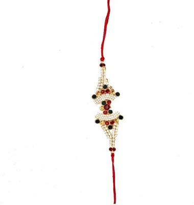 BHAVYA SALES Designer RA32-11-N2 Mauli Thread Rakhi  Set(1)