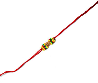 BHAVYA SALES Designer BS - 9-11-N2 Mauli Thread Rakhi  Set(5 Pc Set)