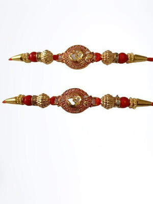 BHAVYA SALES Designer RKH192-N2 Assorted Rakhi  Set(2)